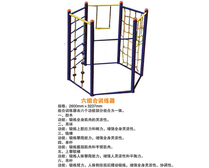 六组合训练器